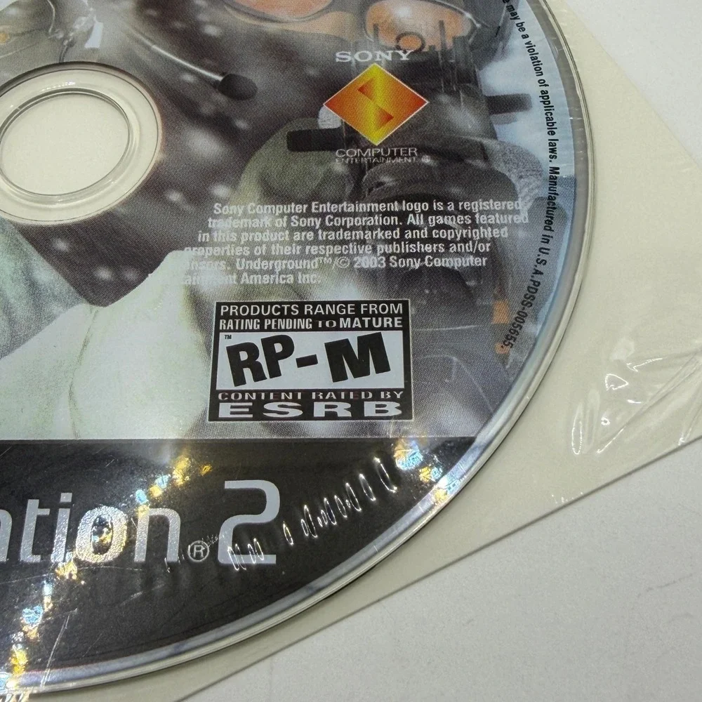 Sony PS2 OPM Issue 76 Demo‎ Disc SCUS-97251 Retro Gaming Y2K Collectible